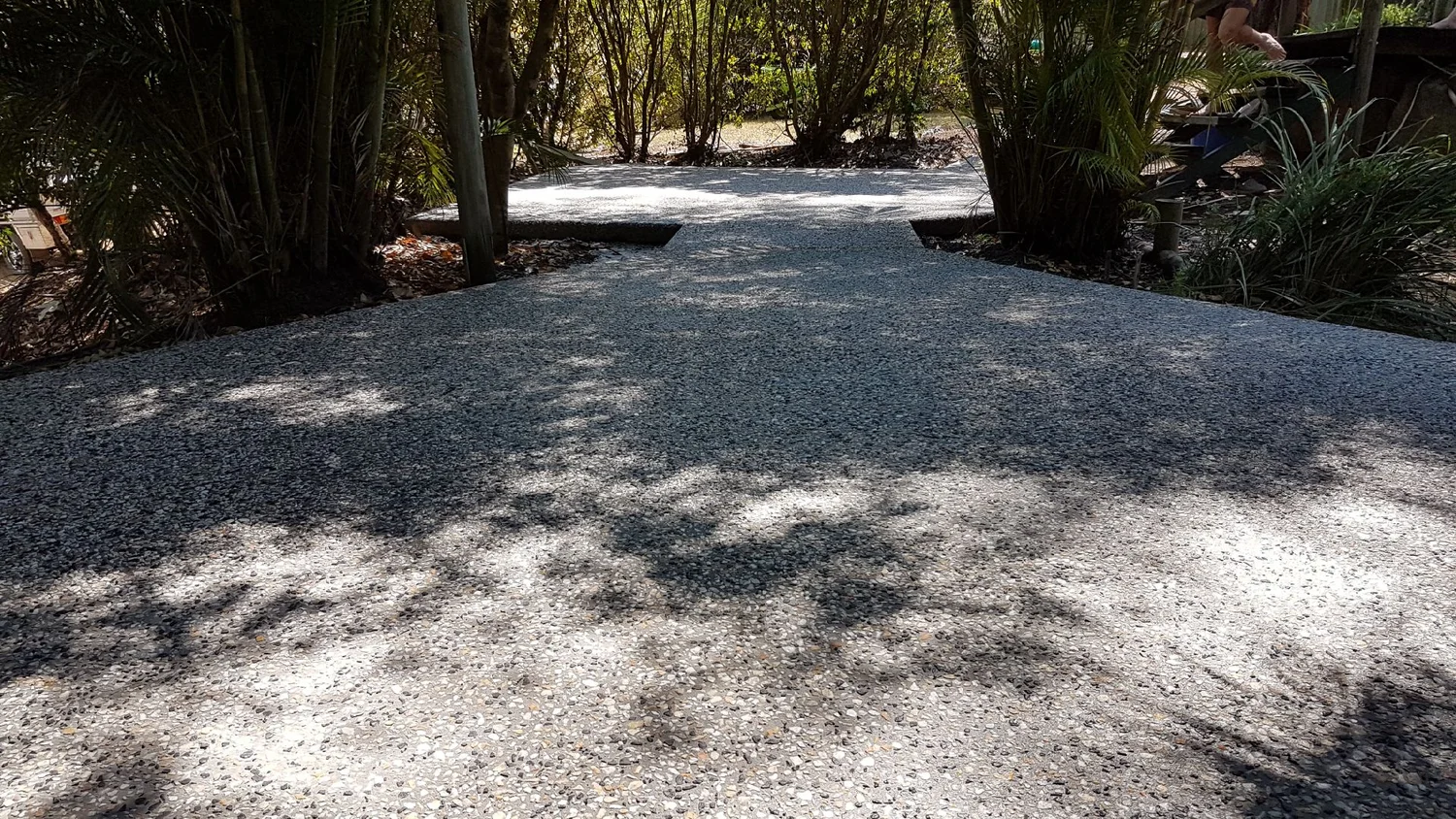 Residential concreting work completed by Fassifern Landscapers